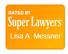 Lisa A Messner recognized by Super Lawyers