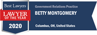 Betty Montgomery recognized as 2020 Best Lawyers Lawyer of the Year