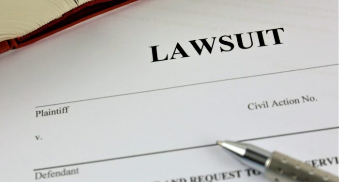 An concept Image of a lawsuit