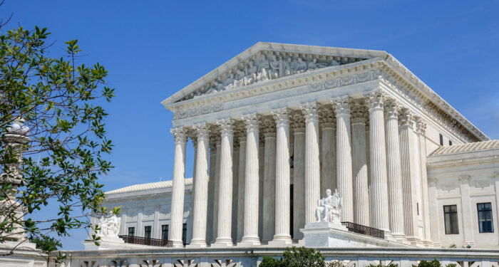 United States Supreme Court building in Washington D.C.