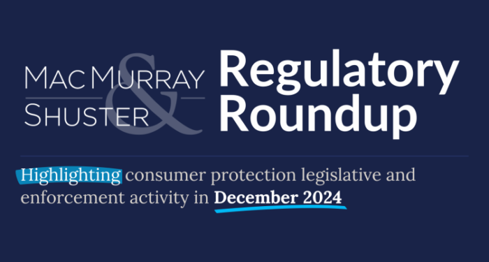 December 2024 Roundup